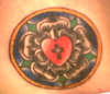 Lutheran Rose tattoo