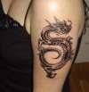 MyB&W dragon tattoo