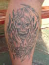 Grim Reaper tattoo
