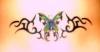 Butterfly/Tribal tattoo