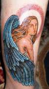 Angel Cover up tattoo