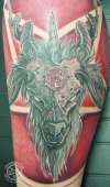 Baphomet/Pentagram tattoo