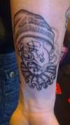 Boog sleeve in progress tattoo