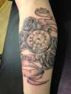 Clock tattoo