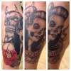 Day of the dead tattoo
