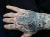 Evil Caduceus tattoo