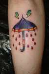 Friday the 13th Umbrella tattoo