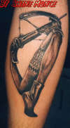 H R Giger piece tattoo