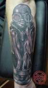 H R Giger tattoo