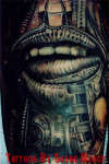 H R Giger tattoo