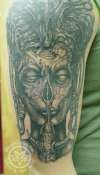 H R Giger tattoo