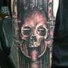 H R Giger tattoo