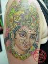 Hindu goddess tattoo
