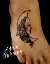 Moon Woman tattoo