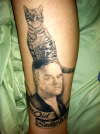 Morrissey Portrait tattoo