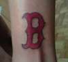 Red Sox Fan tattoo