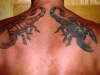 Scorpion Fire/Ice tattoo