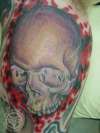 Skull tattoo