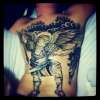 St. Michael Backpiece tattoo