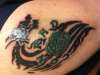 Tribal Celtic Dragon tattoo