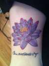 Water Lilly tattoo