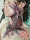 Wound piece tattoo