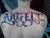 angeli  last name tattoo