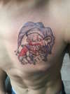 chest tattoo