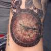 pocket watch tattoo