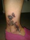 Ankle tattoo