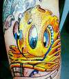 Bio mechanical tattoo