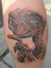 E.T. tattoo by doug anderson