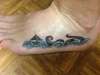 Foot coverup tattoo