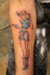 Sailor Jerry Pinup Girl tattoo