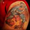 Superman tattoo