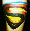 Superman tattoo