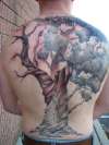 Tree Backpiece by Doug Anderson tattoo