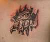 beast clawng through chest tattoo