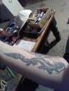 black dragon... tattoo