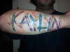 daughters name tattoo