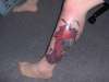 Spawn - half done tattoo