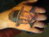 A portrait of Al Capone I did.. tattoo