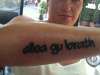 Alba Gu Brath tattoo