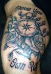 Choose your own path tattoo