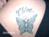 Daughters name tattoo