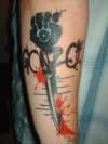 Hunter S Thompson tattoo