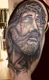 Jesus Crown Of Thorns tattoo