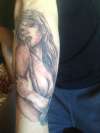 Woman tattoo