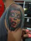 Zombie / Day of the Dead Girl tattoo