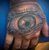 eyeball hand Tattoo